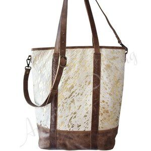 Large Cowhide Tote - American Darling